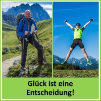 Glück ist eine Entscheidung!